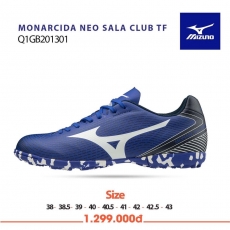 [CHÍNH HÃNG] MIZUNO MONARCIDA NEO SALA CLUB TF XANH